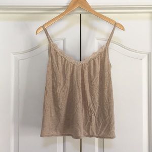 🔴 J.Crew Tan Tank Top